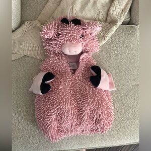Pink Plush Pig Hooded Costume